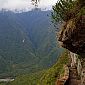 Chemin sur le Huayna Picchu