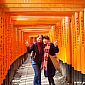Temple Fushimi Inari-taisha, Sonia et Konomi