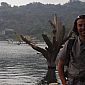 Jocelyn devant le Lac Atitlan