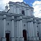 Voici la cathédrale de Popayan, toute blanche comme le reste de la ville !