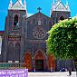 L'église dominicaine de Baños, véritable basilique de pélerinage dédiée à Notre-Dame de l'Eau Sainte, accueille les pélerins implorant la protection contre les forces telluriques. 